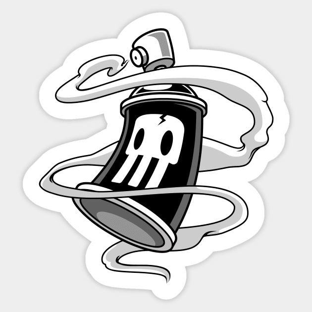 Spray Around Sticker by Atthapon7722